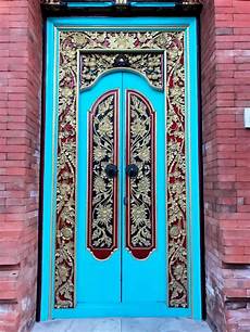 Blue Metal Panel Doors