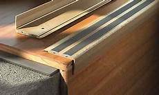 Aluminium Pvc-Inserted Stair Nosing Trims