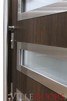 Classic Walnut Veneered Steel Doors