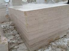 Light Travertine Blocks