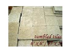 Light Travertines Tumbled