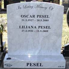 Marble Headstone