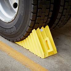 Pliable Plastic Wheel Chock