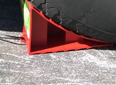 Pliable Plastic Wheel Chock