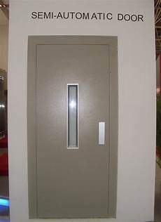Semi Automatic Elevator Doors