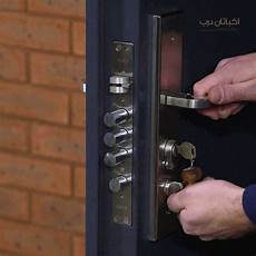 Steel Door Security Locks With Alarm