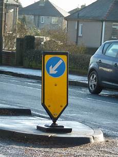 Traffic Island Signs