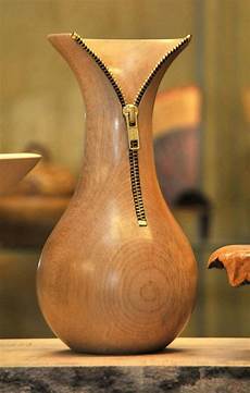 Wooden Vases